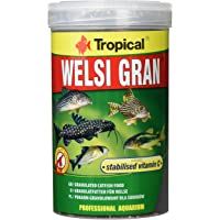 Tropical Welsi Gran Granulado para Peces Ornamentales Que comen el Suelo- 1 Unidad (1 l)
